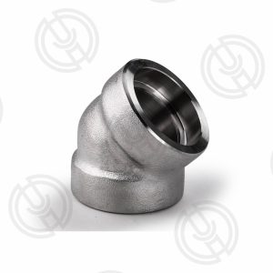 Forged 45 Deg Socket Weld Elbow (1)