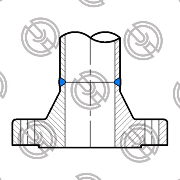 UNS C70600 C71500 Copper Nickel Flanges Installation diagram